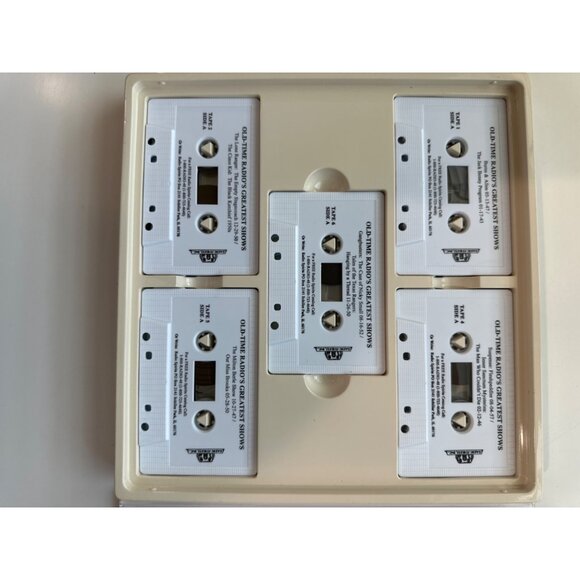 Old-Time Radio's Greatest Shows 20 Audio Cassette Set 60 Programs 30 Hours - Picture 2 of 5